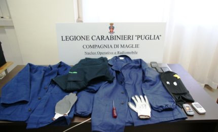 Ricettazione e tentata rapina. Arrestati cinque giovani