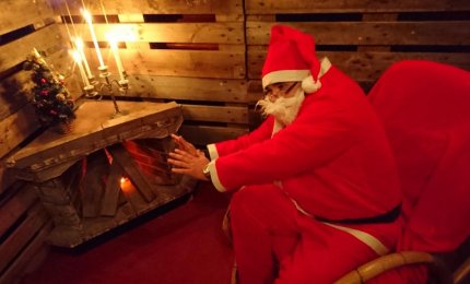 A San Sebastiano la Casa di Babbo Natale