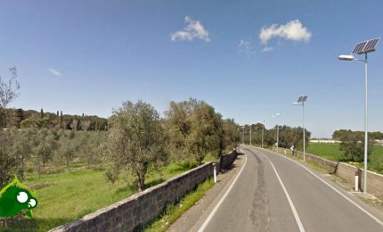 Pericolo in via Guidano al buio