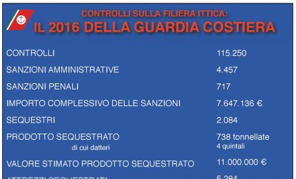 Operazione "Countdown", controlli sulla filiera della pesca in tutta Italia