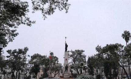 La neve a Galatina