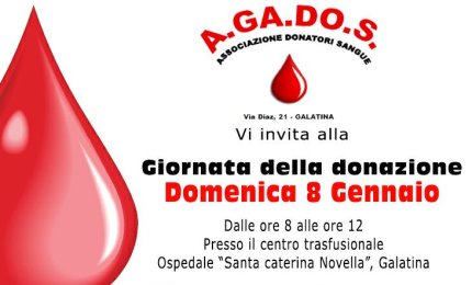 Cominciare l'anno donando il sangue