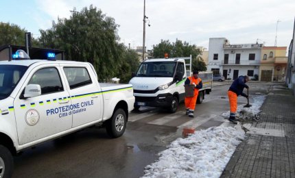 Neve, a Galatina si va verso la normalità
