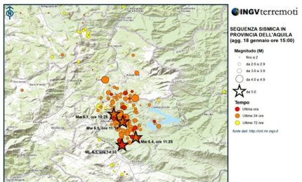 Oltre 100 scosse di terremoto nel Centro Italia