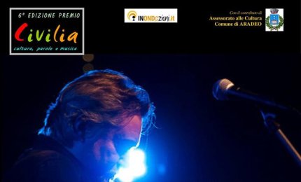 Il Premio Civilia a Max Manfredi