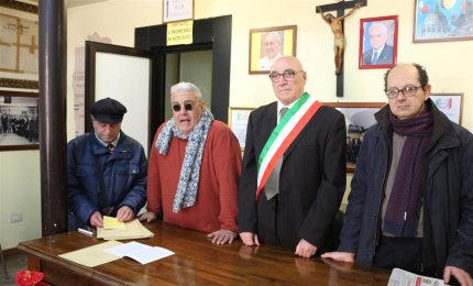 I nuovi iscritti alla Società Operaia