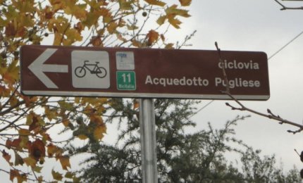 Ciclovia dell'Acquedotto, comincia la progettazione dal basso