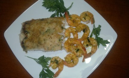 Pesce gratinato