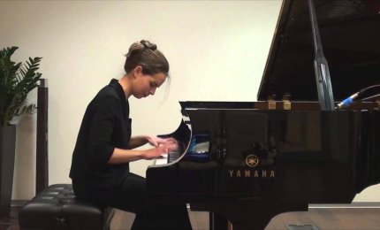 Alexandra Sikorskaya, giovane pianista russa, a Galatina per gli "Amici della Musica"