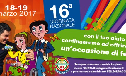 In Piazza San Pietro a Galatina le palme dell'Unitalsi