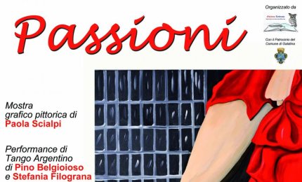 Il 'Tango' di Paola Scialpi il 9 a Palazzo Baldi, un'iniziativa di 'Galatina Letterata'