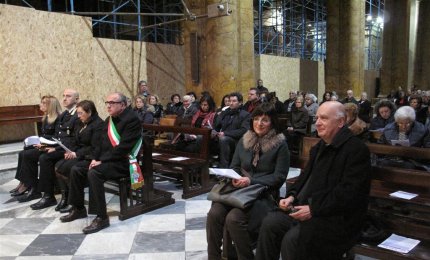 Cosimo Montagna e Daniela Vantaggiato alla 'predica del Sindaco' 