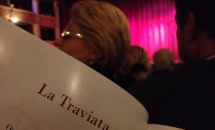 Violetta e Alfredo, amore e passione