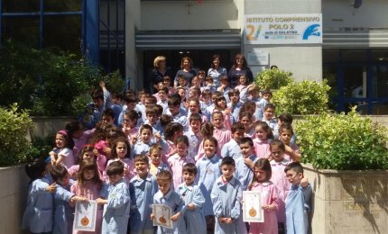 Il Polo 2 di Galatina sul podio nelle Olimpiadi della frutta 2017