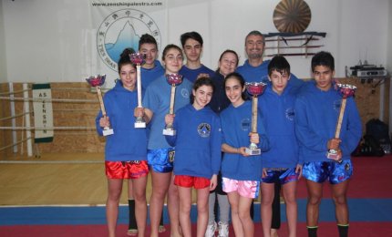 Sanda. Sei medaglie per lo Zen-Shin ai campionati italia Libertas di Termoli