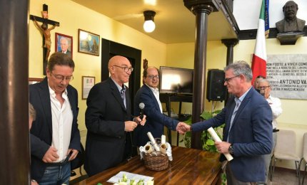 Marcello Amante socio onorario della Società Operaia di Galatina