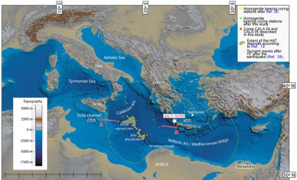 Uno tsunami anche nel Mediterraneo. Lo ha scoperto il Cnr
