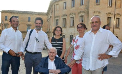 Restaurato il mosaico della Lupa in Piazza Sant'Oronzo