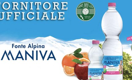 Acqua Minerale Maniva sponsor Showy-Boys