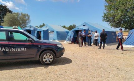 Operazione 'Aspra Terra', blitz all'alba, arrestato un caporale e denunciato il datore di lavoro