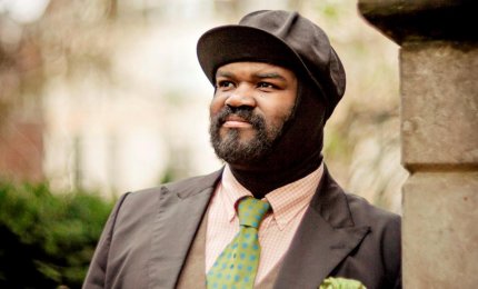 Gregory Porter sul palco del concertone