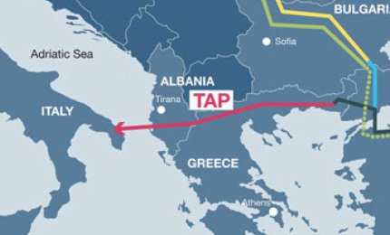 L'ultimo carico di tubi per TAP fermo a Brindisi