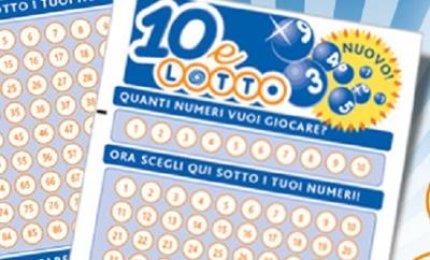 “10eLotto”, vinti a Maglie 2,5 milioni