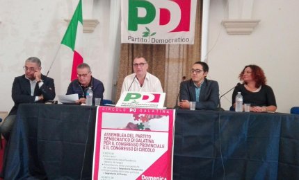 Andrea Coccioli è il nuovo segretario del circolo Pd di Galatina