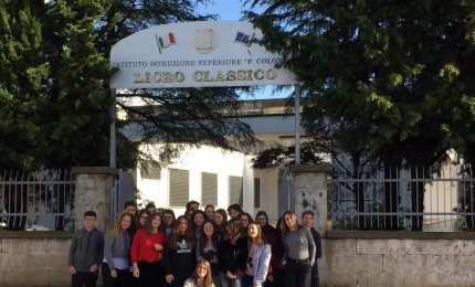 Francesca Mariano all'open day del Colonna