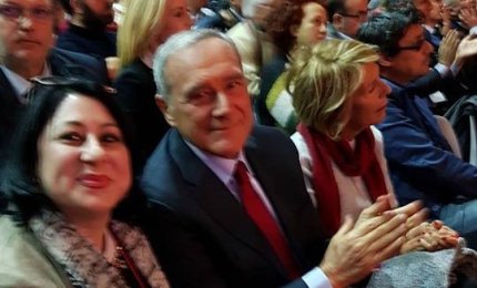 Liberi e uguali, Daniela Sindaco con il presidente del Senato