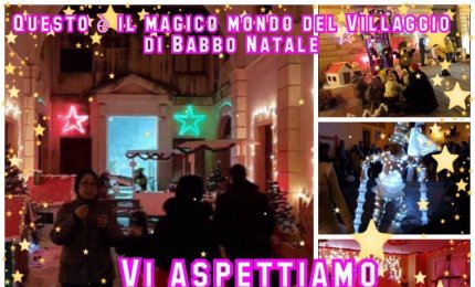 A Galatina il villaggio di Babbo Natale