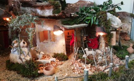Il Presepe degli operai Colacem