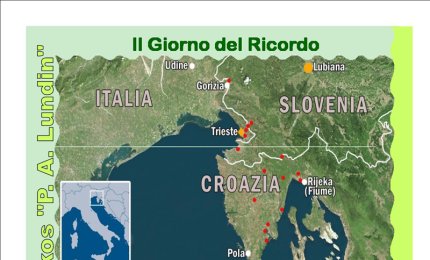 Il ricordo dei massacrati nelle foibe