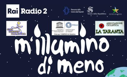 "M'illumino di meno", Galatina c'è!
