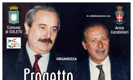 Don Antonio Coluccia a Soleto per testimoniare la legalità