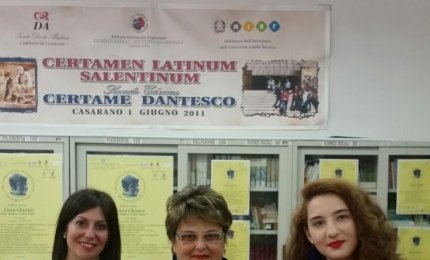 Flavia Papadia prima al Certamen Latinum Salentinum