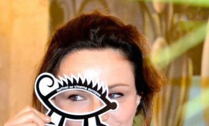 Il fascino di Francesca Neri al Festival del Cinema Europeo