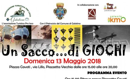 “Un sacco … di giochi” con la Pro Loco di Galatina