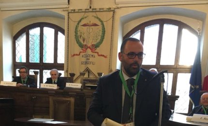 Massimiliano Apollonio nell'Accademia dei Georgofili