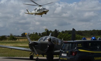 Operazione "Corvo Imperiale", Aeronautica e Guardia di Finanza insieme in un'esercitazione nel Salento