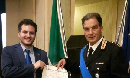Giovanni Bono cavaliere della Repubblica Italiana