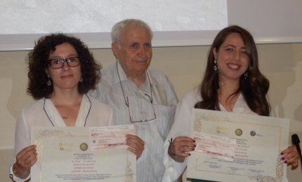 A Sara Bonanno e Selene Frascella le borse di studio in archeologia del Rotary Club