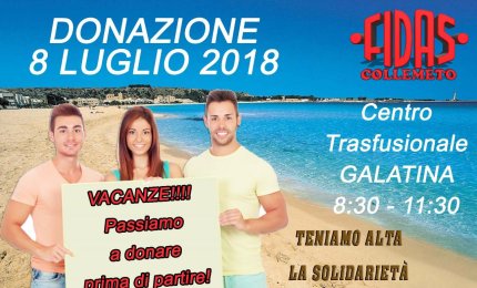 "Teniamo alta la solidarietà anche d'Estate!"