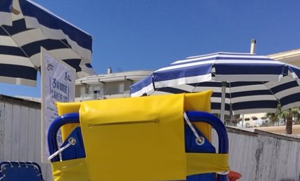 “Il mare è di tutti”, sedie Job nelle spiagge libere di Otranto