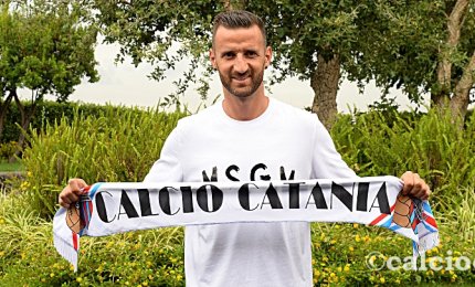 Andrea Esposito in serie C con il Catania