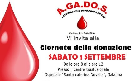 Donare il sangue con A.ga.do.s.