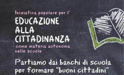 Si firma per l'educazione alla cittadinanza