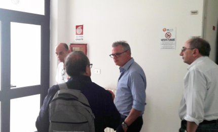 Il nuovo direttore sanitario della Asl incontra in ospedale il sindaco Amante