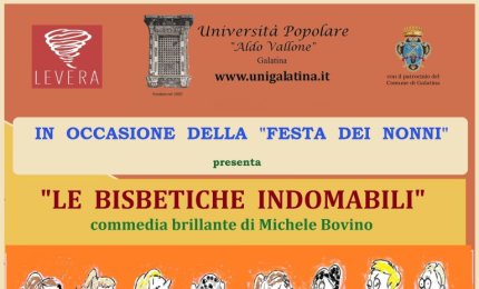 "Le Bisbetiche indomabili", l'Università Popolare con il Circolo Levéra apre l'anno accademico