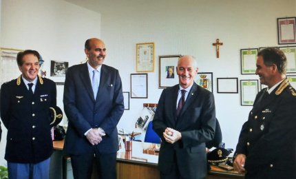 Visita lampo del Capo della Polizia al Commissariato di Galatina